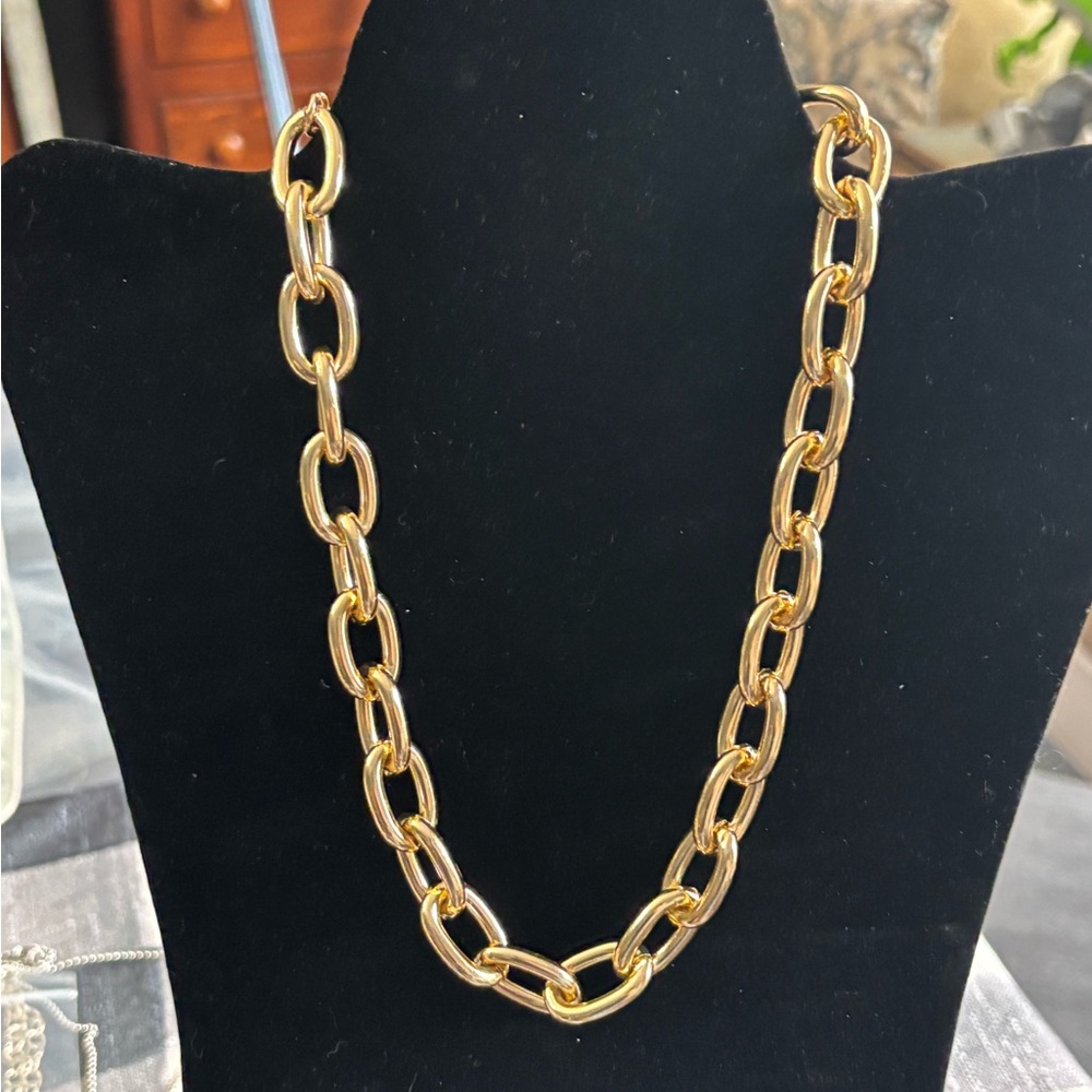 G by Gennaro Gold Costume Chain Necklace